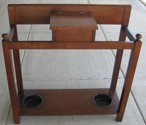 Silky Oak Hallstand   SOLD